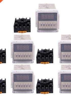 5X AC 220V 5A Progrmale Doule Delay Relay Device Tool DH