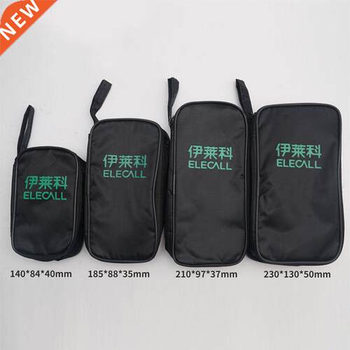 ELECALL tool bag for digital multimeter tool kit black mult