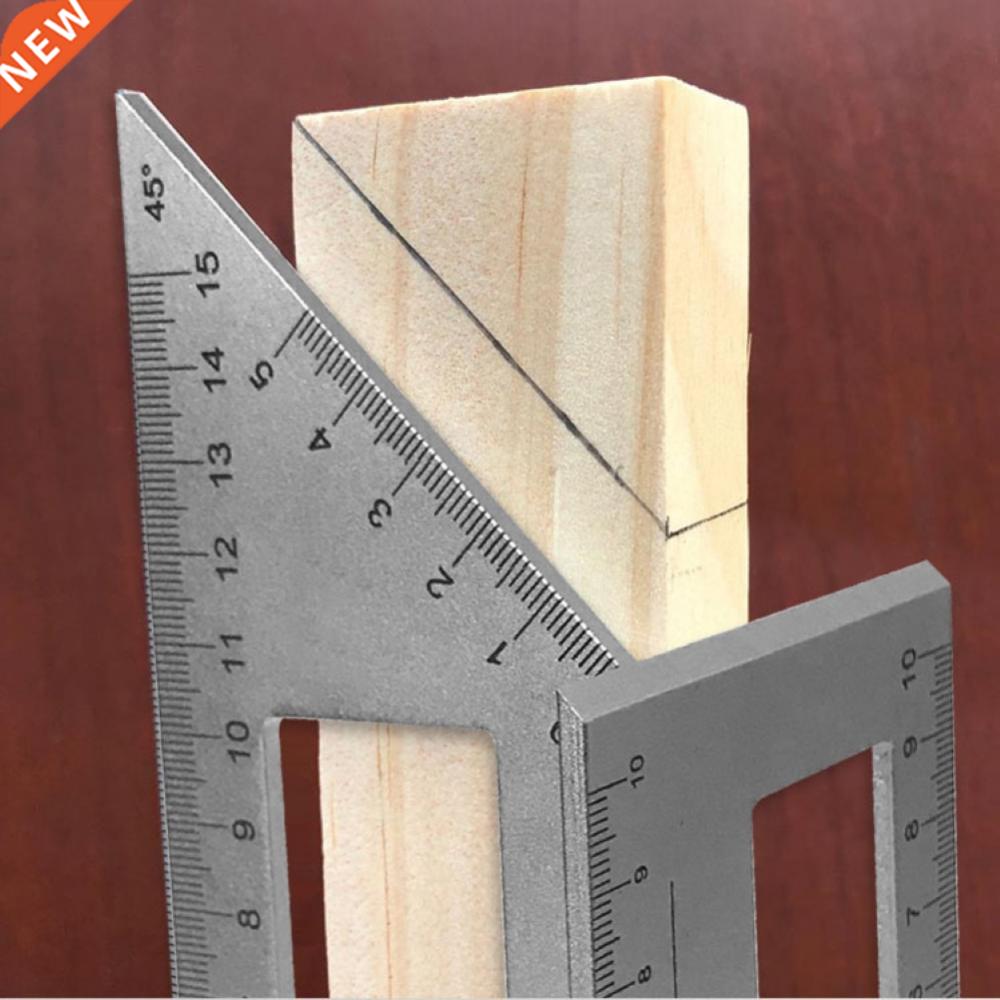 Multifunctional Square 45/90 Degree Gauge Angle Ruler Measur