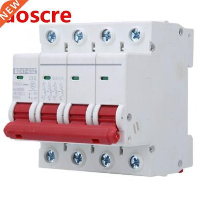 3pcs 4P MCB Circuit Breaker DZ47-63Z DC 1000V Photovoltaic A