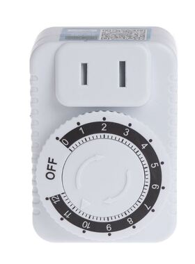 AC 220V 12 Hour Electrical Mechanical Timer Wall Plug Switch