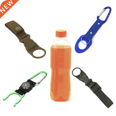 1 Pc New Carabiner Drink Water Bottle Holder Hook Clip Rubb
