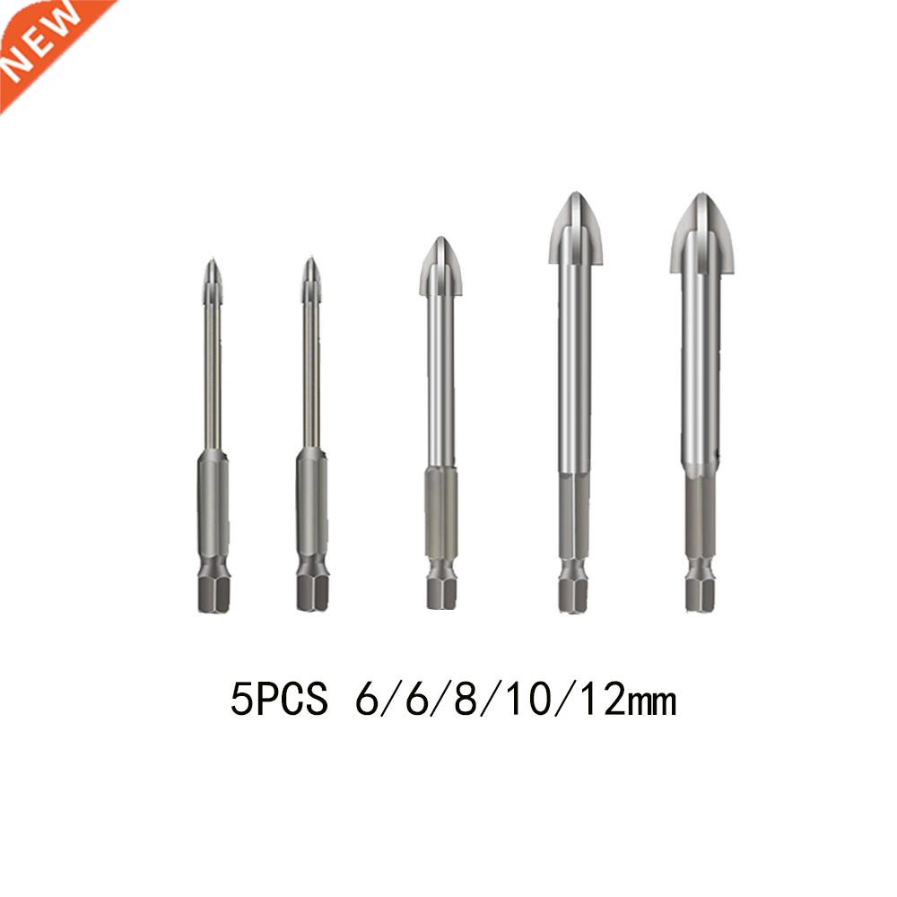 5pcs Universal Drilling Tool Cemented Carbide Drill Bit Cera