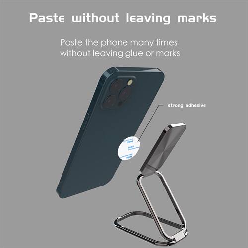 Phone Holder Folding Mobile Phone Stand 60-Degree Rotating