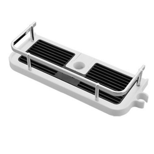 7ME Simple Square Shower Caddy ABS Wall Mounted No Drilling