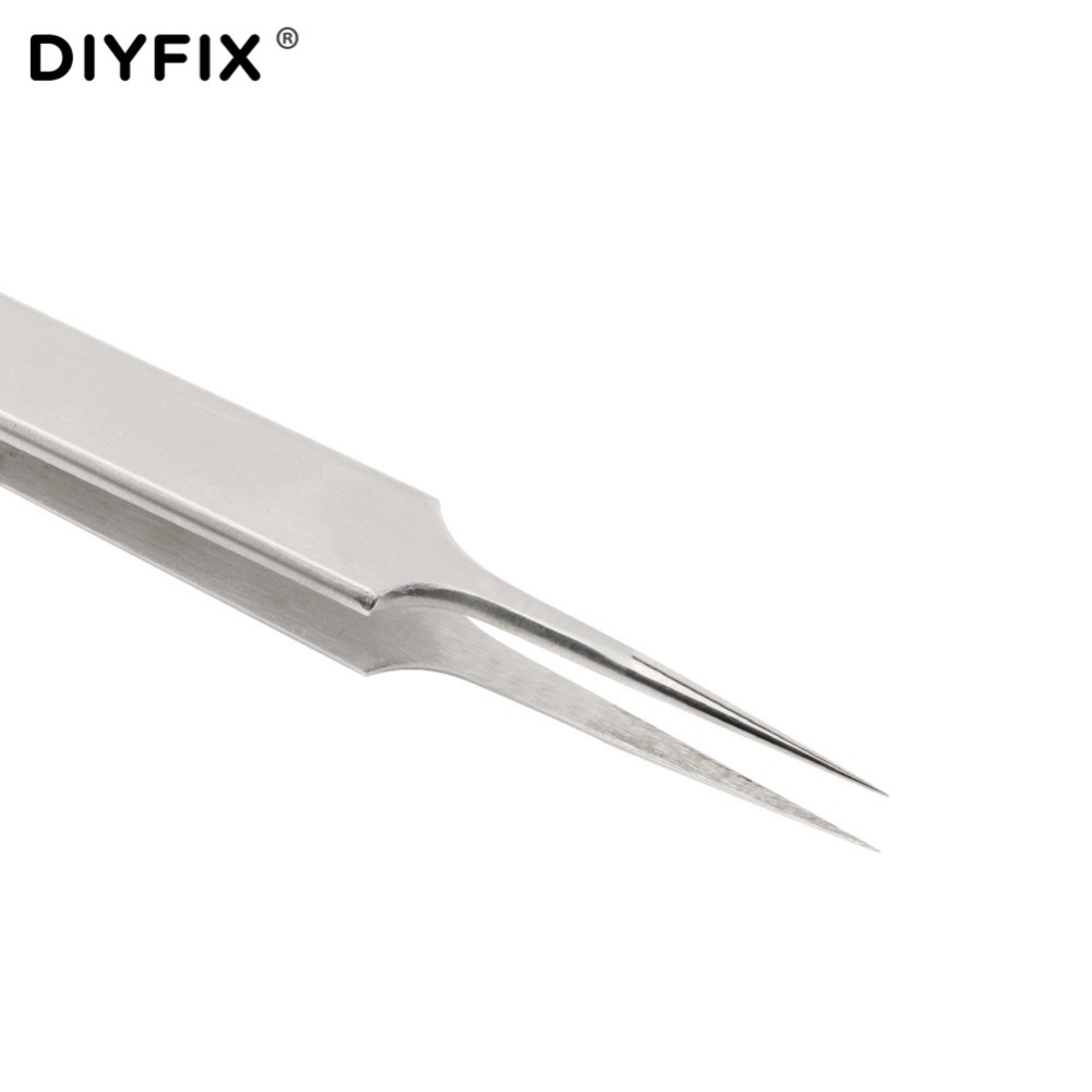 Ultra Precision Tweezers Anti-static Curved Straight Tip St