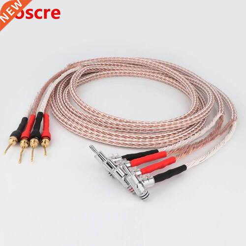 High Quality HI-End 12TC Speaker Cable OCC Copper Audiophile