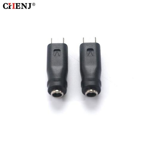 1Pcs DC Power Adapter Connector Type-C USB Male To Female Ja
