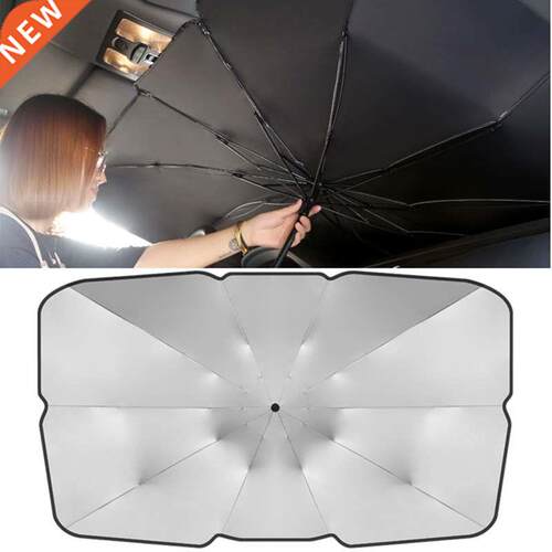 Car Windshield Sunshade Umbrella Type Sun Shade for Car Wind