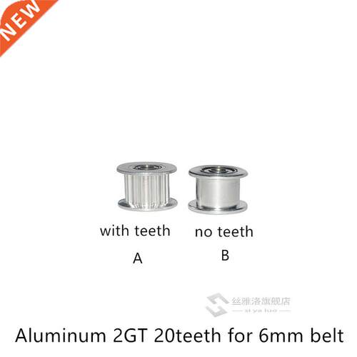 2GT 20 Teeth synchronous Wheel Idler Pulley Bore m 4mm 5mm