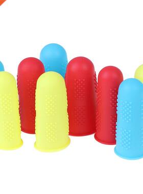 3pcs/set Silicone Finger Protector Sleeve Cover Anti-cut Hea