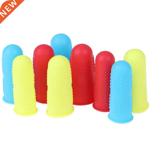 3pcs/set Silicone Finger Protector Sleeve Cover Anti-cut Hea