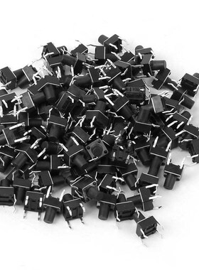100pcs Switch Tactile Momentary Tactile Push Button Switch M