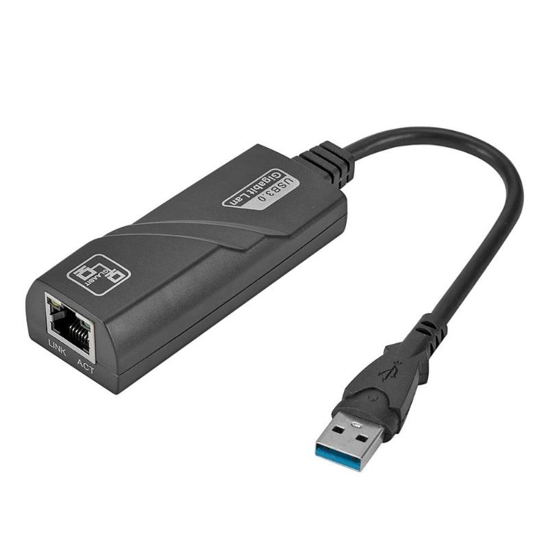 Mini USB 3.0 Gigabit Ethernet Adapter USB to RJ45 Lan Networ