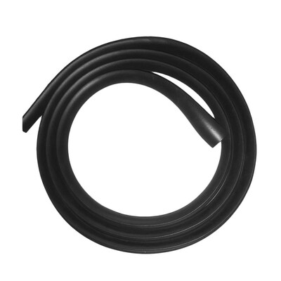 Car Weather Stripping H Type 5.58Ft Rubber Sealing Strip