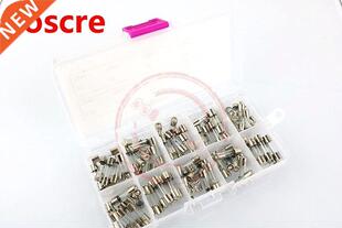 100pcs/lot 5x20mm 5*20mm Glass Fuses 0.2/0.5/1/2//5/6/8/10/