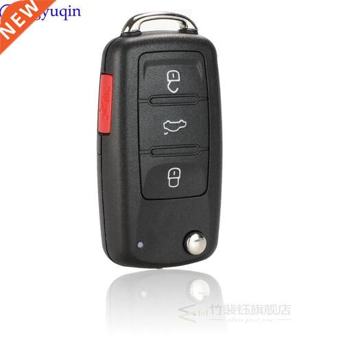 4 uttons Car Key Shell For VW Caddy Eos Golf Jetta eetle P