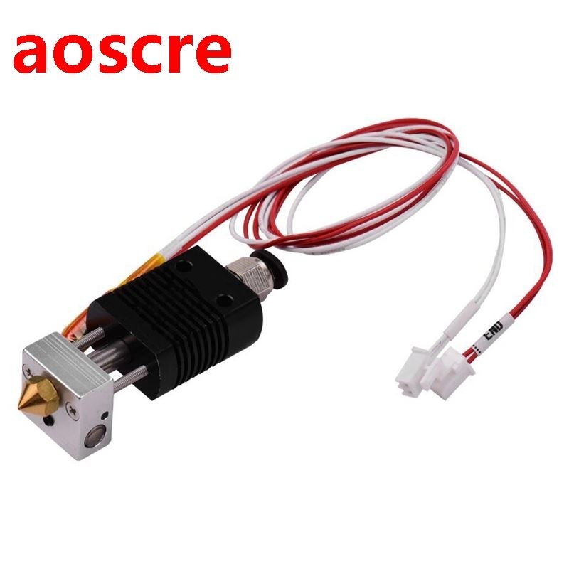 3D Printer Full Metal Hotend Extruder Kit Hot End Set with 0