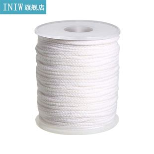 Candle Making Kit Supplies 3 Rolls 200 Feet Braided Wick Low