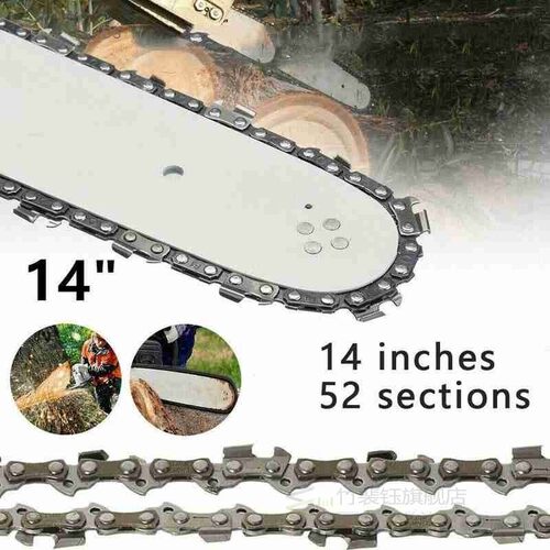 14'' Metal Chainsaw Saw Chain Blade 3/8''LP