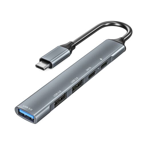 5 In 1 USB 3.0 Hub Type-C Adapter Converter For Laptop Adapt