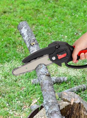 6 Inch 1280W Wireless Mini Electric Chainsaw Logging Saw Pru