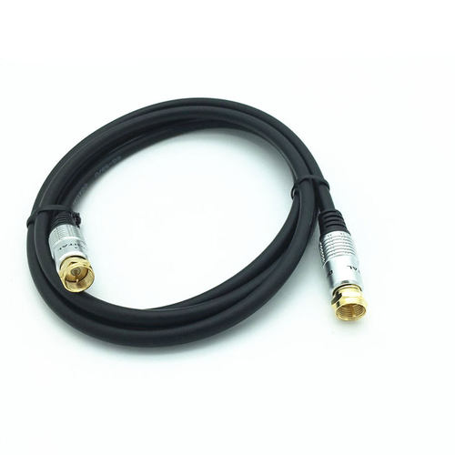 Coaxial Patch Cable with F-Male Connector for Satellite TV,