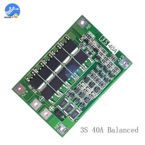 BMS S 4S 6S 8A 25A 0A 40A 60A 18650 Lithium Battery Charge