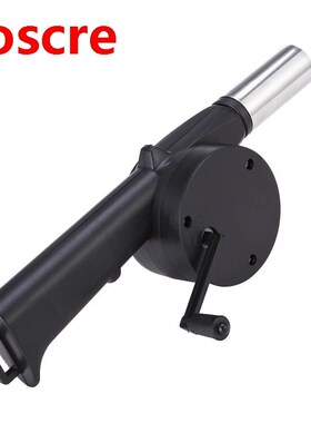 Barbecue Fan Blower for Barbecue Grill Mini Manual Crank Air