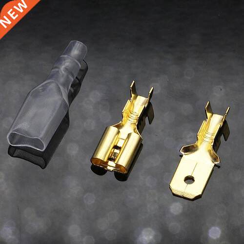 200PCS/100Pairs Male/Female Spade Crimp Terminals Electrical