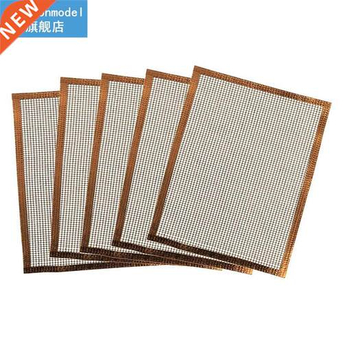 5pcs/pack Grid BBQ Accessories Heat Resistant Heavy Duty Reu