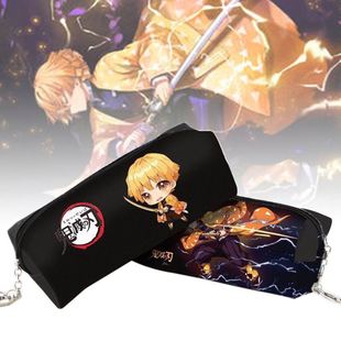 Anime Demon Slayer Kimetsu No Yaiba PU Purse Pencil Case Zi