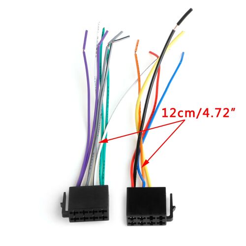 1Pair Universal Female ISO Wiring Harness Car Radio Adaptor