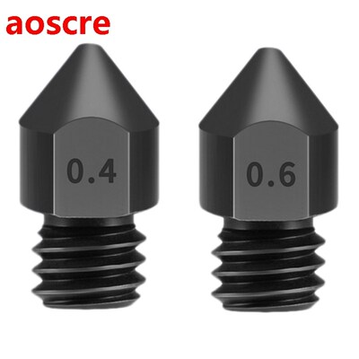 3D Printer Parts MK8 Nozzle Super Hard Hardened Steel 1.75mm