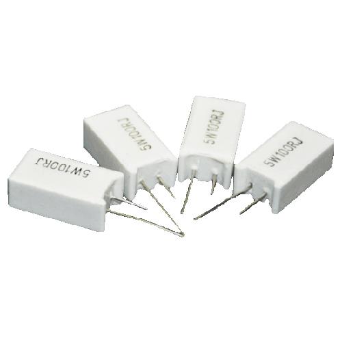5 x 5W 100 Ohm 5% Radal Ceramc Cement Power Resstors