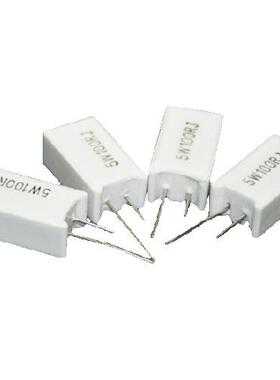 5 x 5W 100 Ohm 5% Radal Ceramc Cement Power Resstors