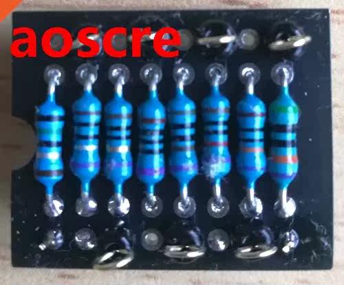 Calibrated precision standard resistors