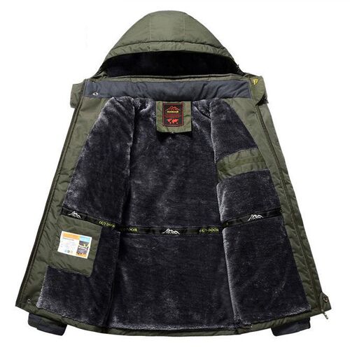 Winter Fleece Military Hiking Jackets Men Windproof Waterpro