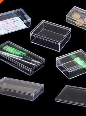 Small Clear Storage Box Rectangle Display Case Dustproof Pro