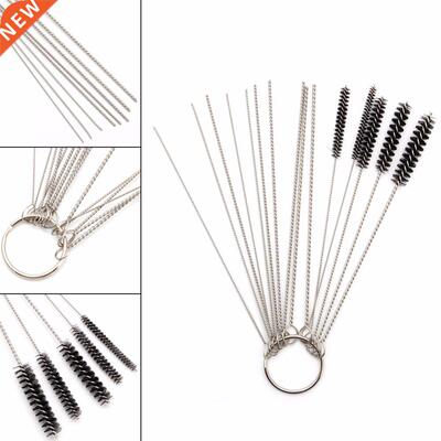 Carburetor Carbon Dirt Jet Remove 10 Cleaning Needles + 5 Br