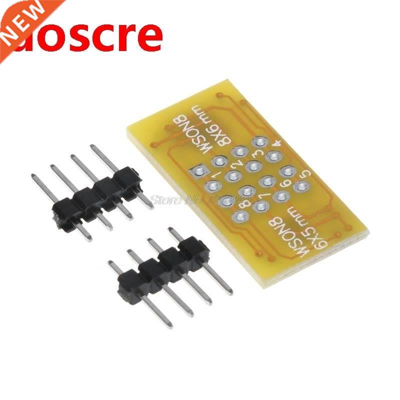 1pc 2 WSON8 To DIP8 Programmer Adapter Board QFN8/DFN8 To DI