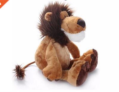 25CM Lion Elephant Giraffe Monkey Stuffed Plush Doll Jungle