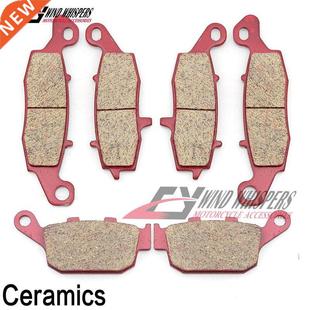 Motorcycle Ceramic Front Rear Brake Pads For Suzuki SFV 650