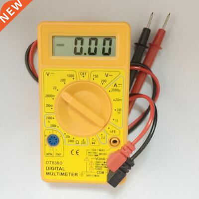 Digital LCD Multimeter AC DC Voltage Ampere Meter Voltmeter