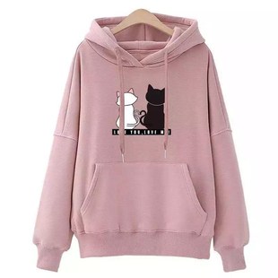 Streetwear Hoodies Women Sweatshirt Autumn Long Sleeve Hoodi