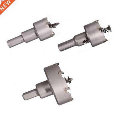 3pcs Drill Bit Hole Saw Set Carbide Tip Metalworking Cutter
