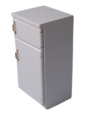 Dollhouse Decoration Toy Model Kitchen Furniture Refrigerato