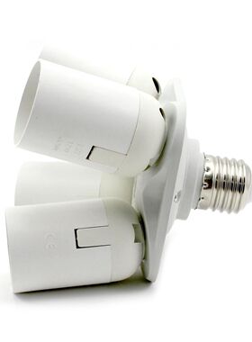 4 in 1 E27 Socket Splitter Adapter Studio Photo Kit Light La