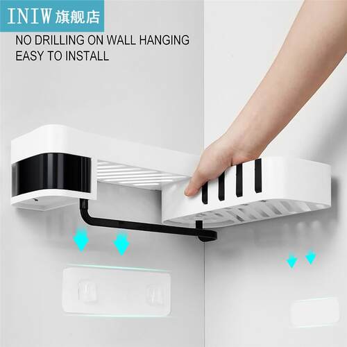 Practical Bathroom Storage Plastic Kitchen Organizer Corner