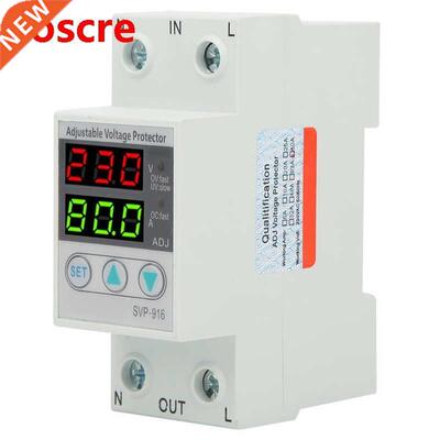 230V Adjustable Automatic Over Under Voltage Protector Volta